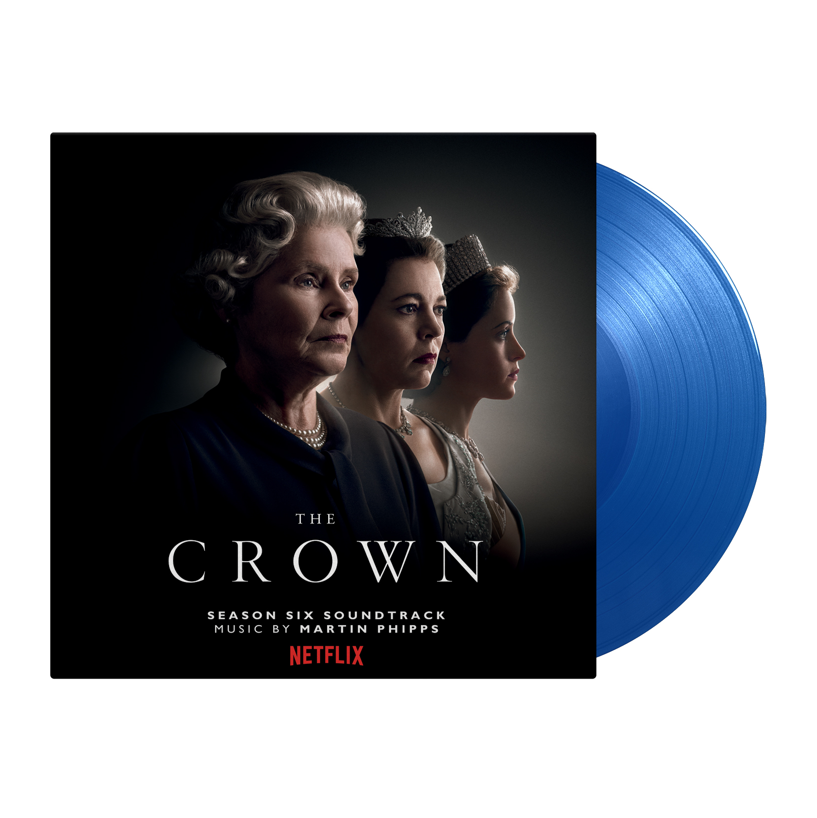 Martin Phipps - The Crown Season 6 (OST): Limited Blue Vinyl LP