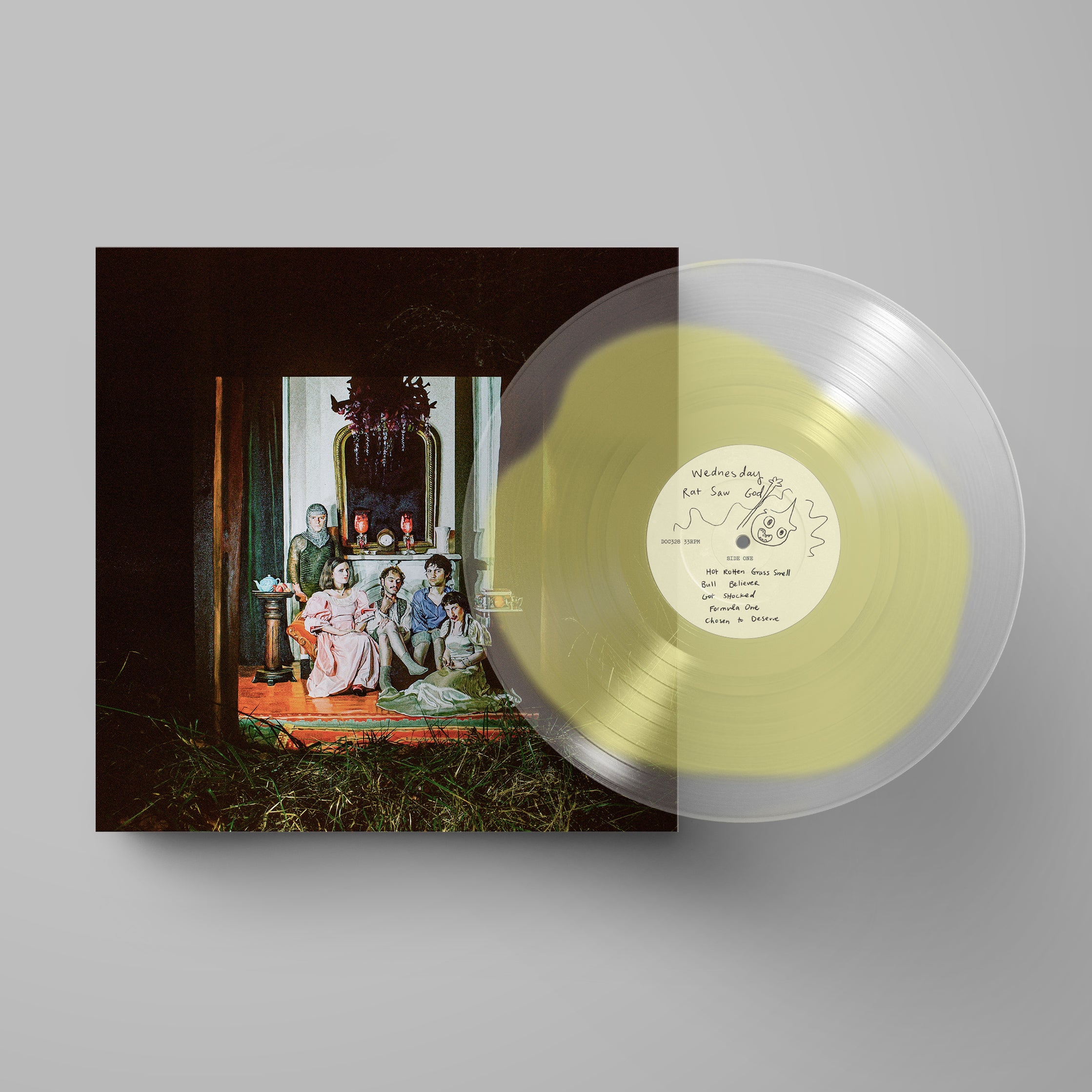 Wednesday - Rat Saw God: Limited Edition Clear Sunspot Colour Vinyl