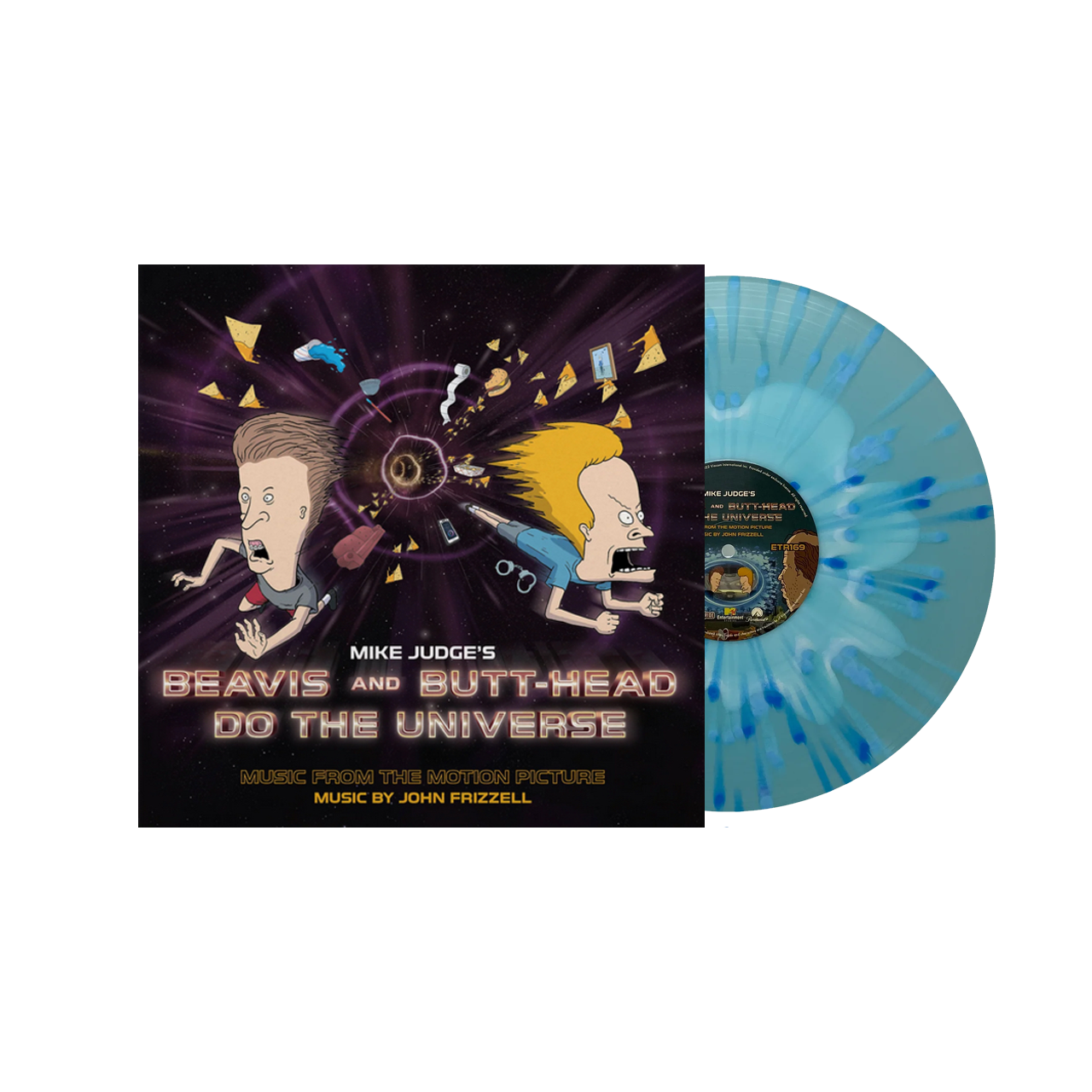 John Frizzell - Beavis and Butt-Head Do The Universe: Limited Blue Splatter Vinyl LP