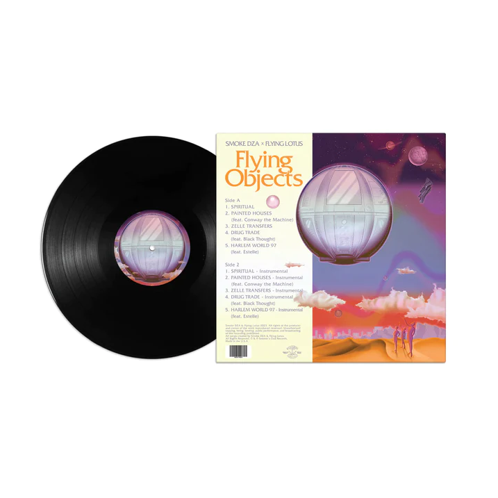 Smoke DZA X Flying Lotus - Flying Objects: Vinyl LP