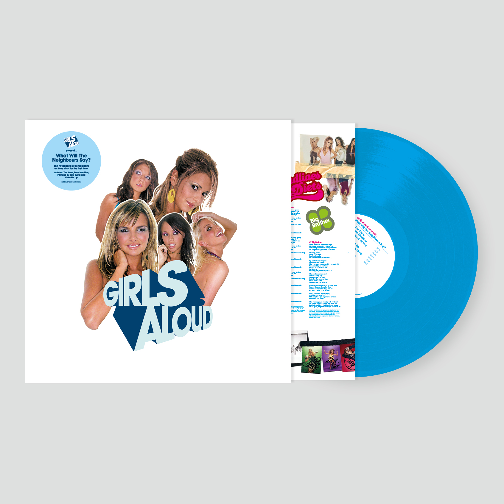 What Will The Neighbours Say (Deluxe Edition): Blue Vinyl LP + A4 Sticker Sheet