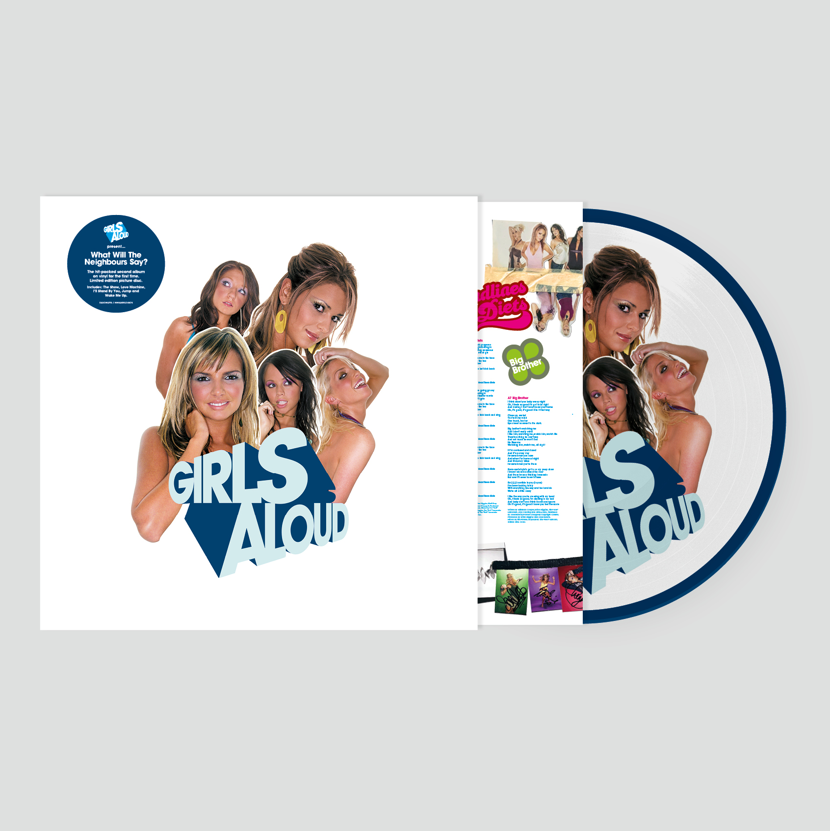 What Will The Neighbours Say (Deluxe Edition): Limited Picture Disc Vinyl LP + A4 Sticker Sheet