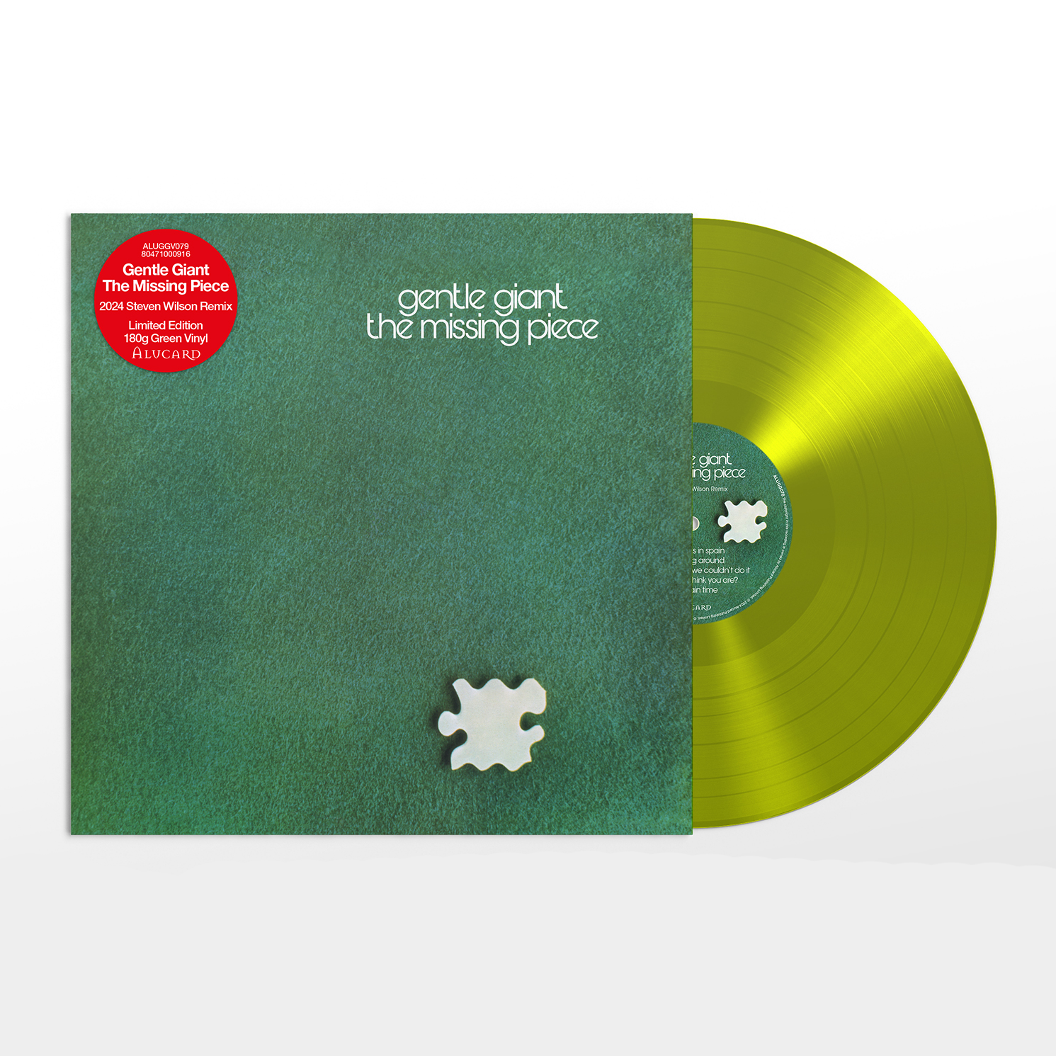 Gentle Giant - The Missing Piece (2024 Steven Wilson Remix): Limited Green Vinyl LP