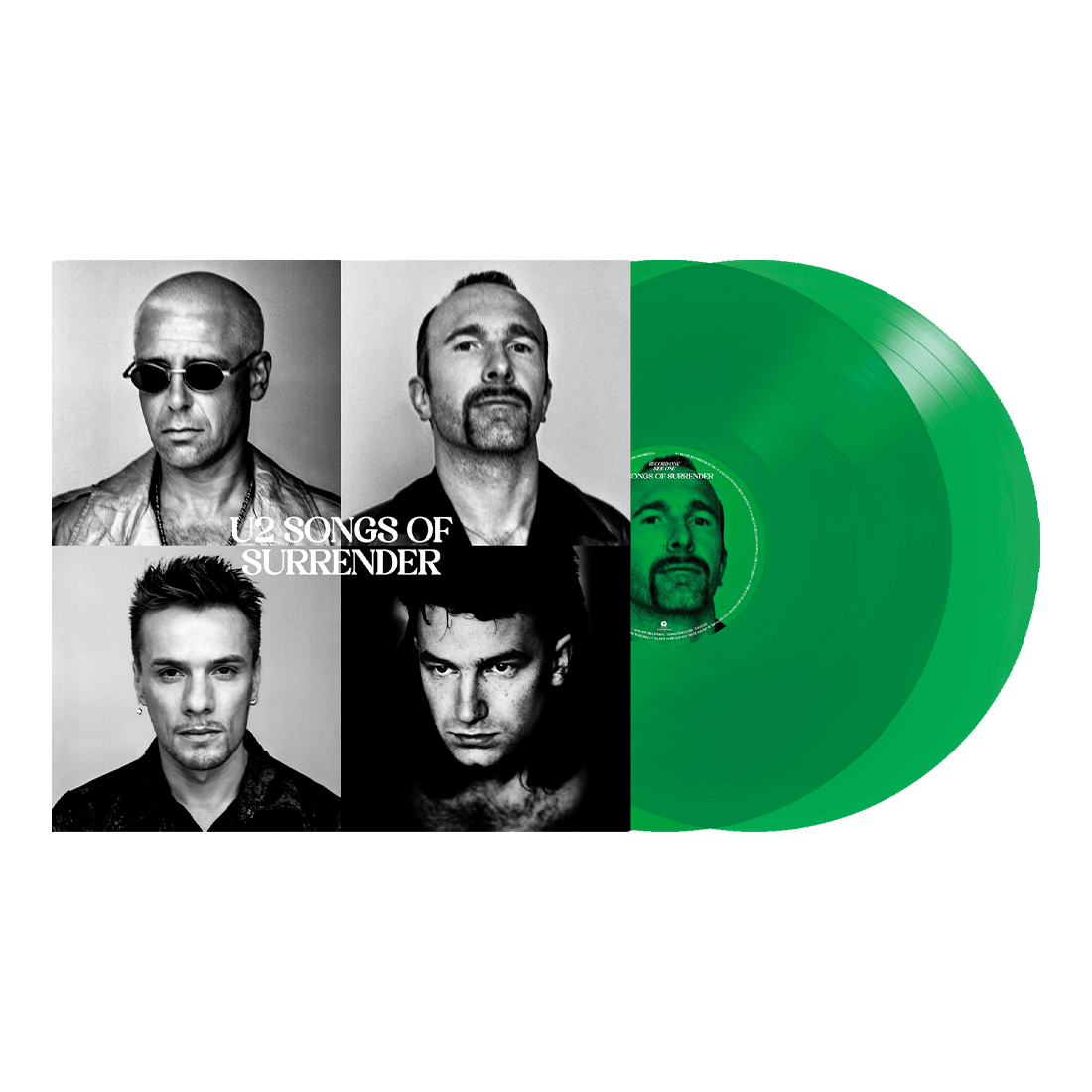 U2 - ‘Songs Of Surrender’ – 2LP Exclusive Transparent Green Vinyl (Limited Edition)