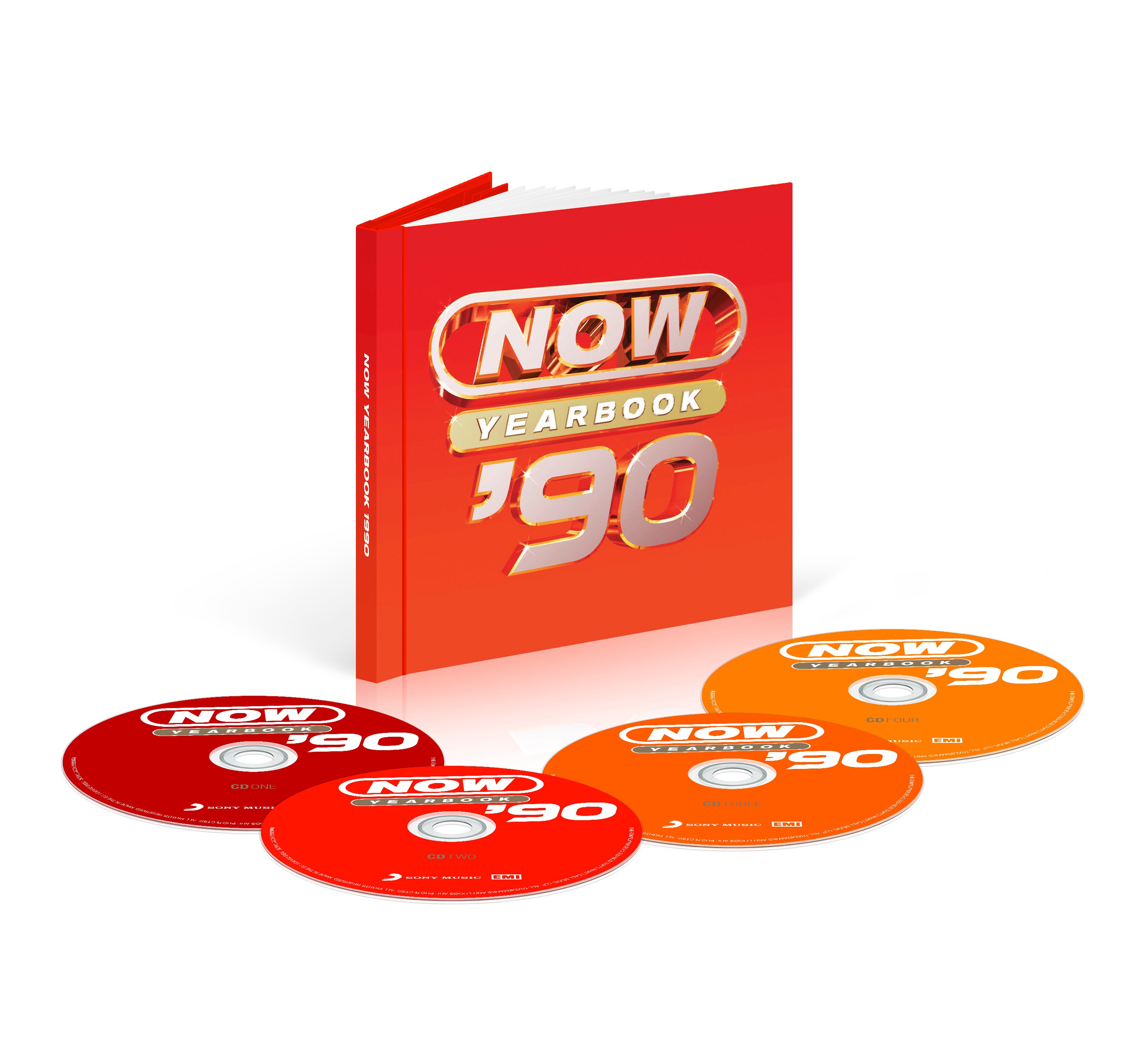 Various Artists - NOW – Yearbook 1990 (Special Edition 4CD)
