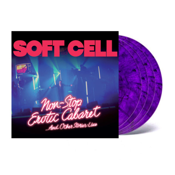 Soft Cell - Non Stop Erotic Cabaret ...And Other Stories: Live in London: Purple Sparkle 4LP