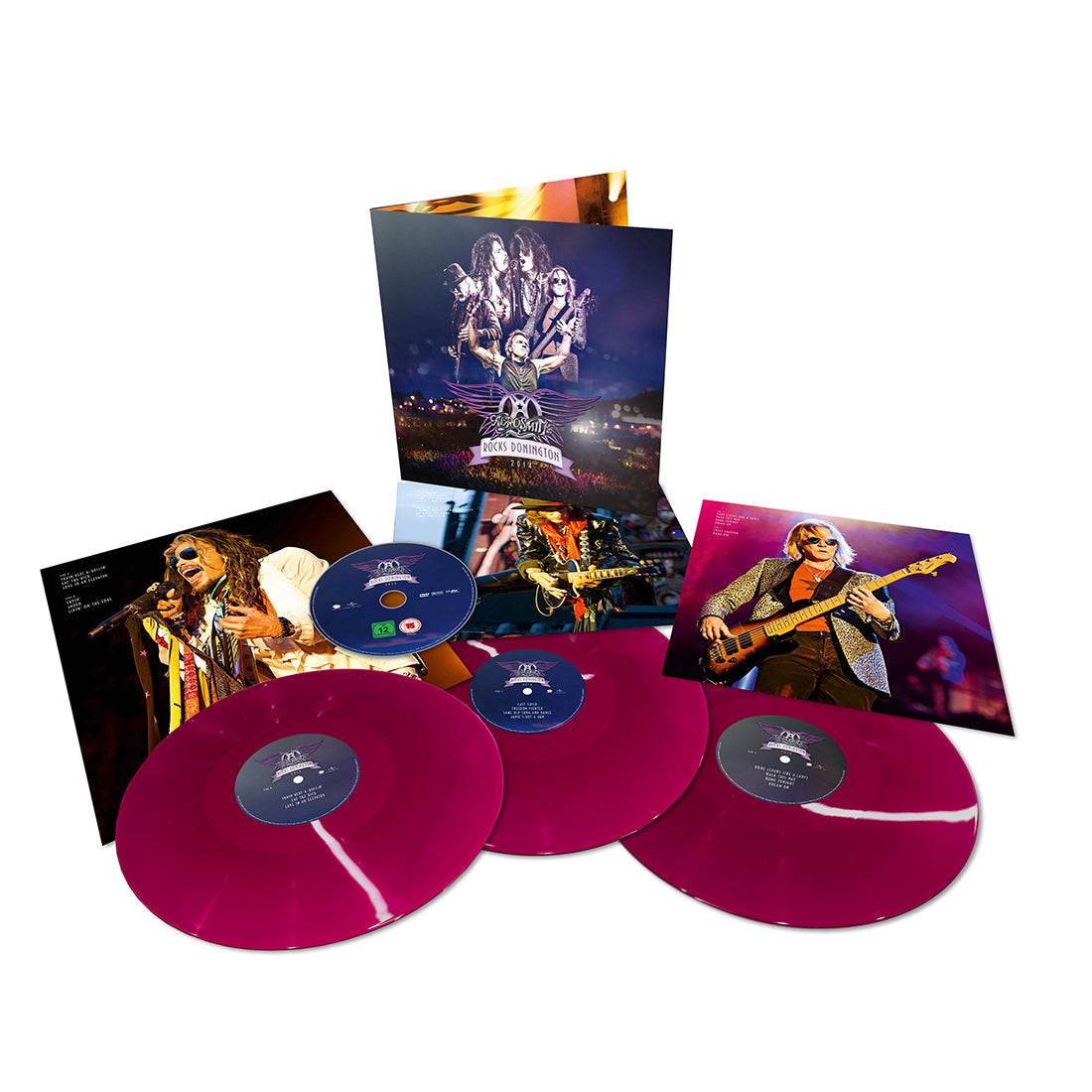 Aerosmith - Rocks Donington 2014: Limited Edition Purple Vinyl 3LP + DVD