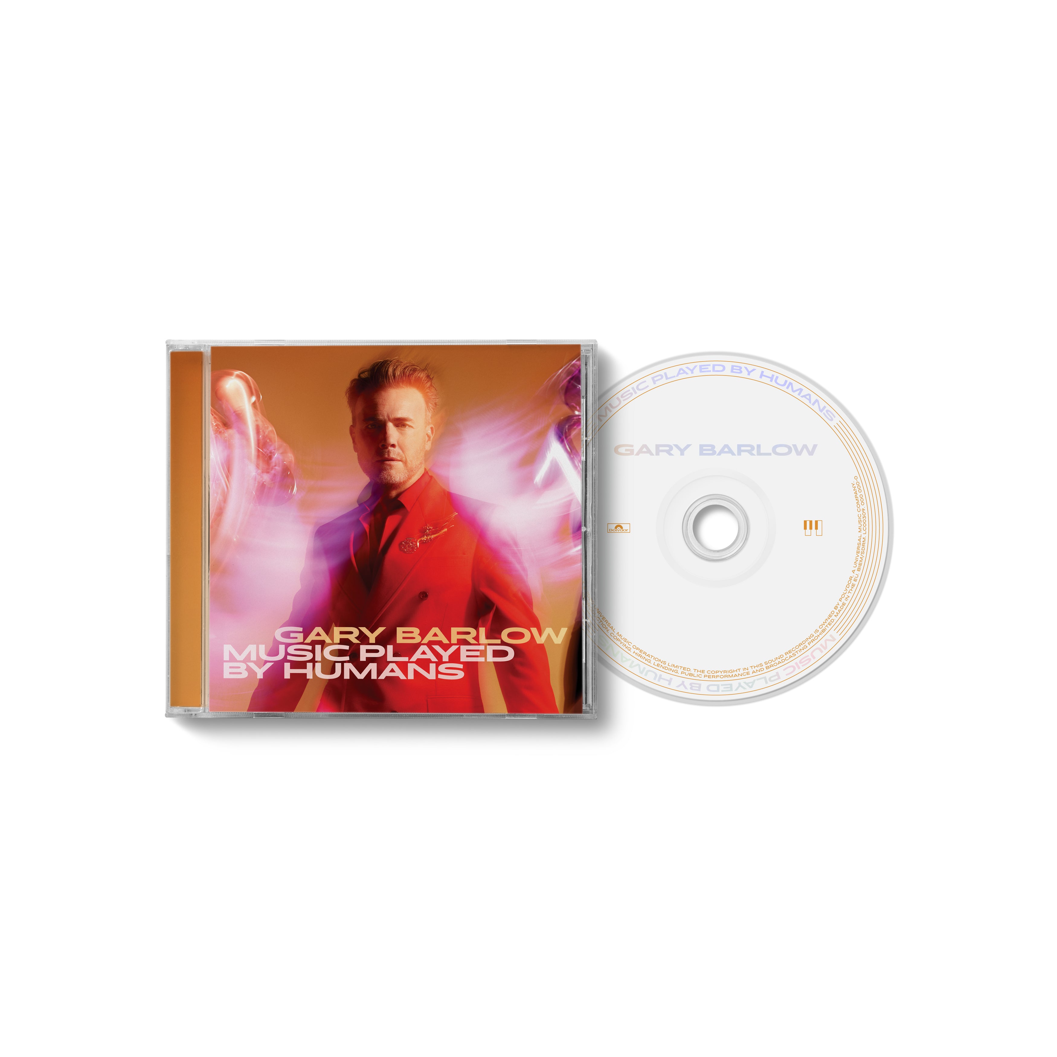 Gary Barlow - Music Played By Humans Jewel Case CD