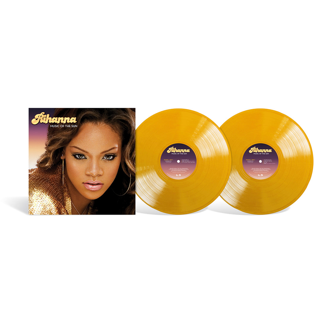 Rihanna - Music Of The Sun: Opaque Yellow Vinyl 2LP