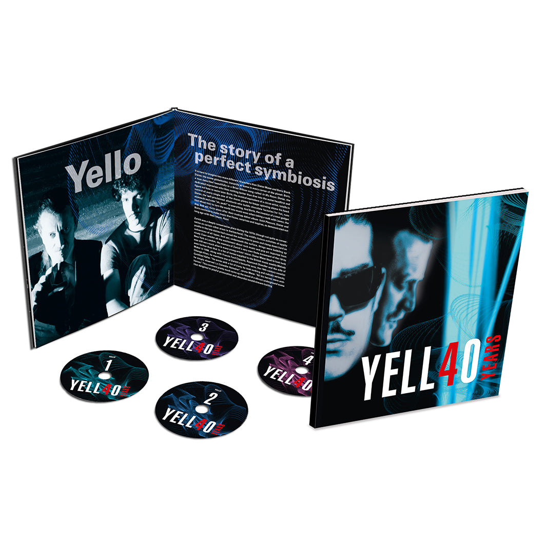 Yello - Yello 40 Years: Limited Edition Hardcover 4CD Box Set