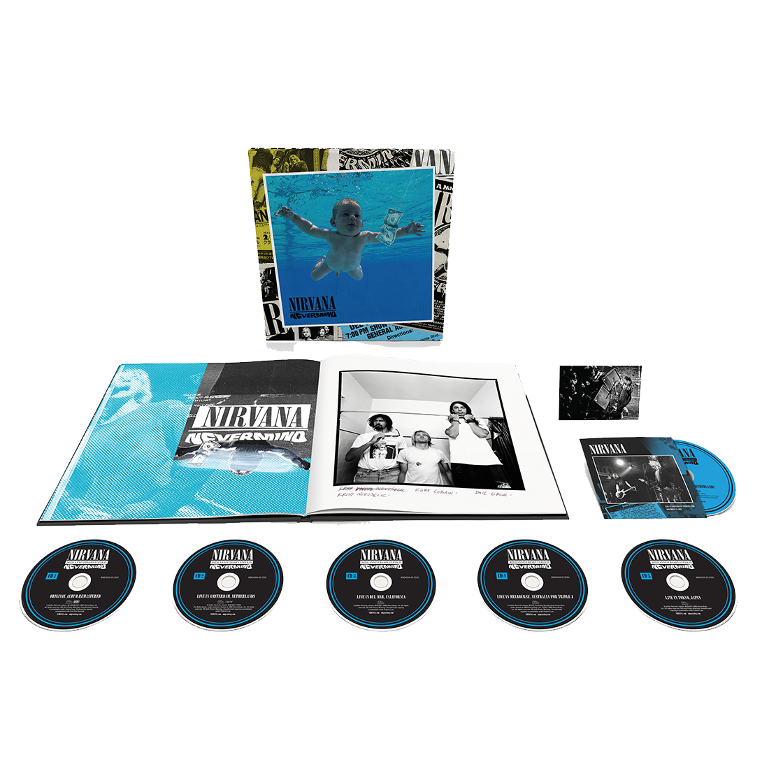 Nirvana - Nevermind (30th Anniversary): Super Deluxe Edition 5CD + Blu-Ray Box Set