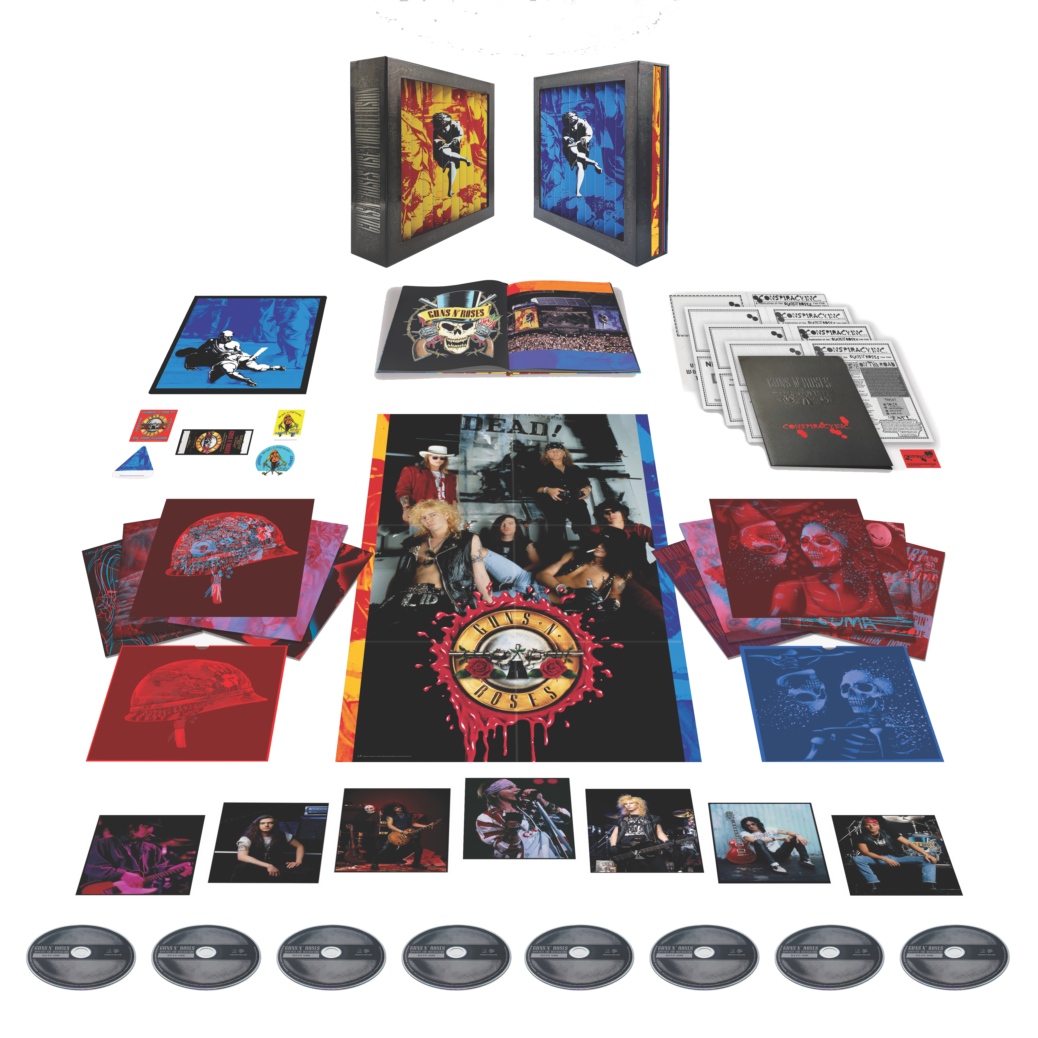 Guns N Roses - Use Your Illusion: Super Deluxe 7CD + Blu-Ray Box Set.