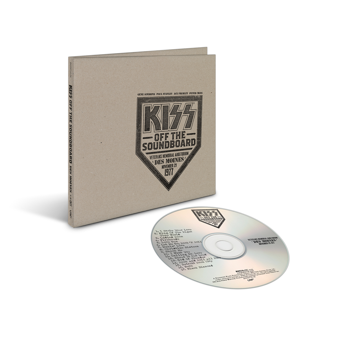 Kiss - KISS Off The Soundboard - Live In Des Moines: CD