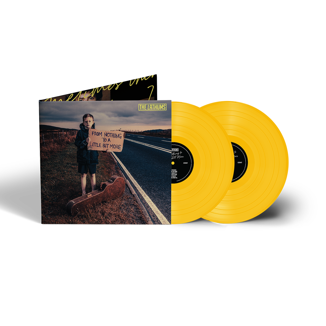 From Nothing To A Little Bit More: Limited Deluxe Yellow Vinyl 2LP + Signed Beer Mat