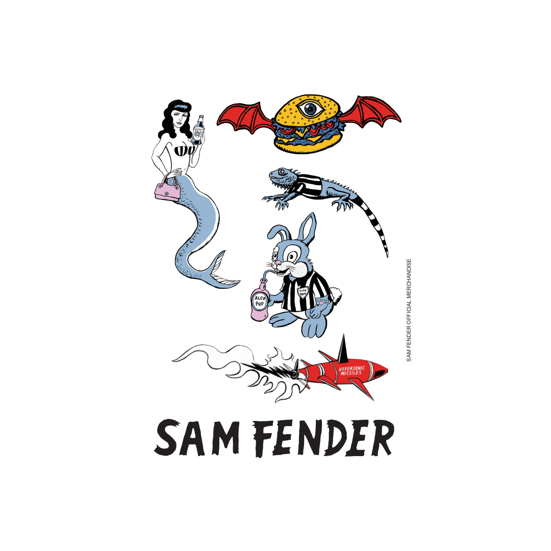 Sam Fender - Sticker Sheet