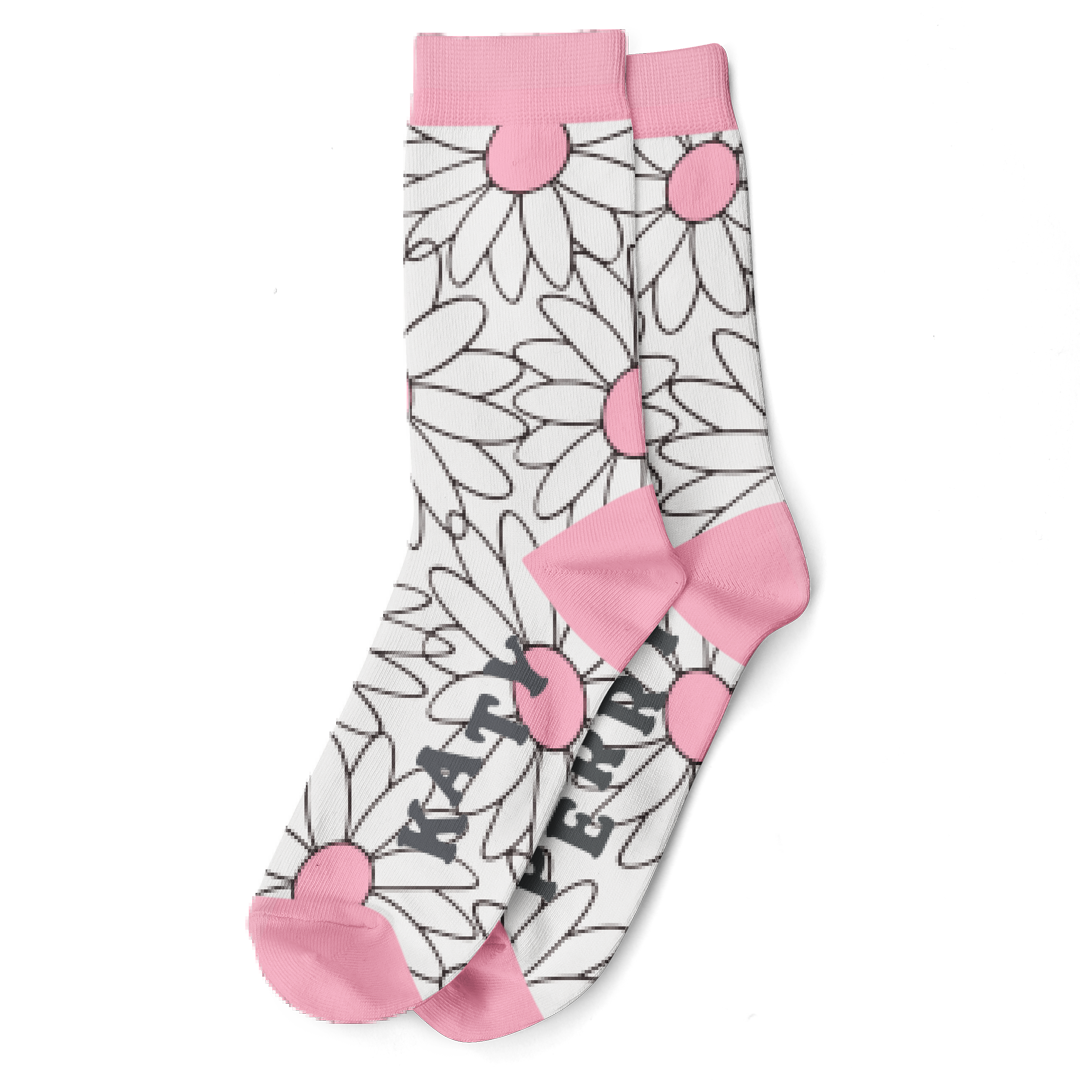 Katy Perry - Daisies, Daisies, Daisies Socks