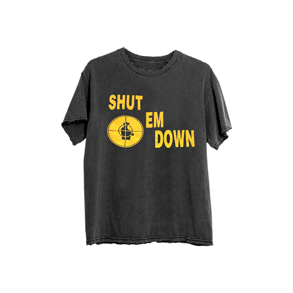 Public Enemy - SHUT EM DOWN T-SHIRT