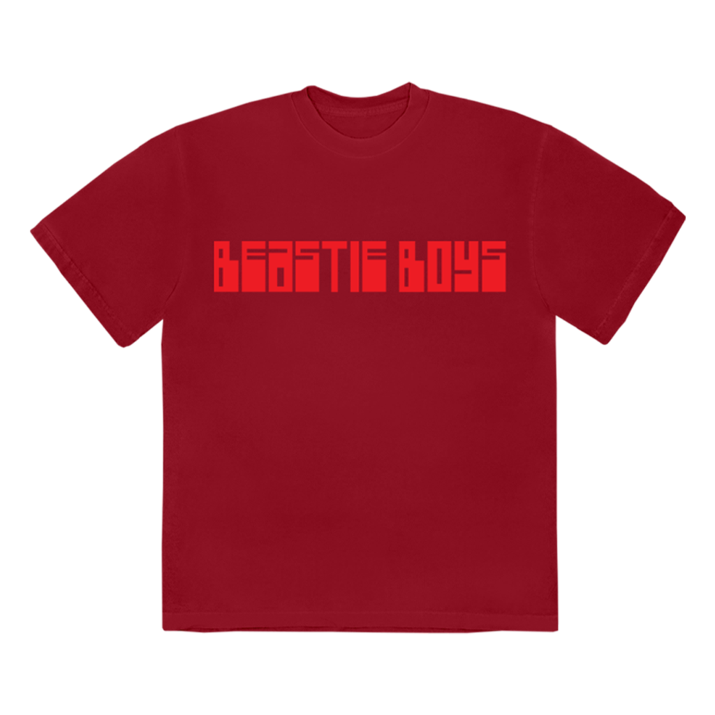 Beastie Boys - Red Black Logo Tee