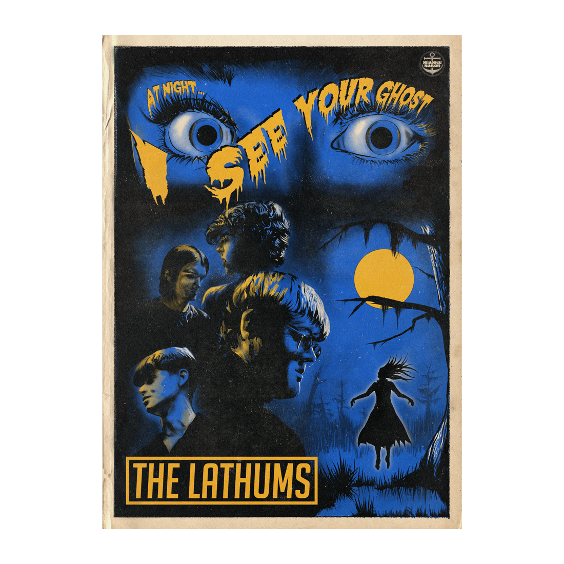The Lathums - I SEE YOUR GHOST A3 NUMBERED SCREENPRINT