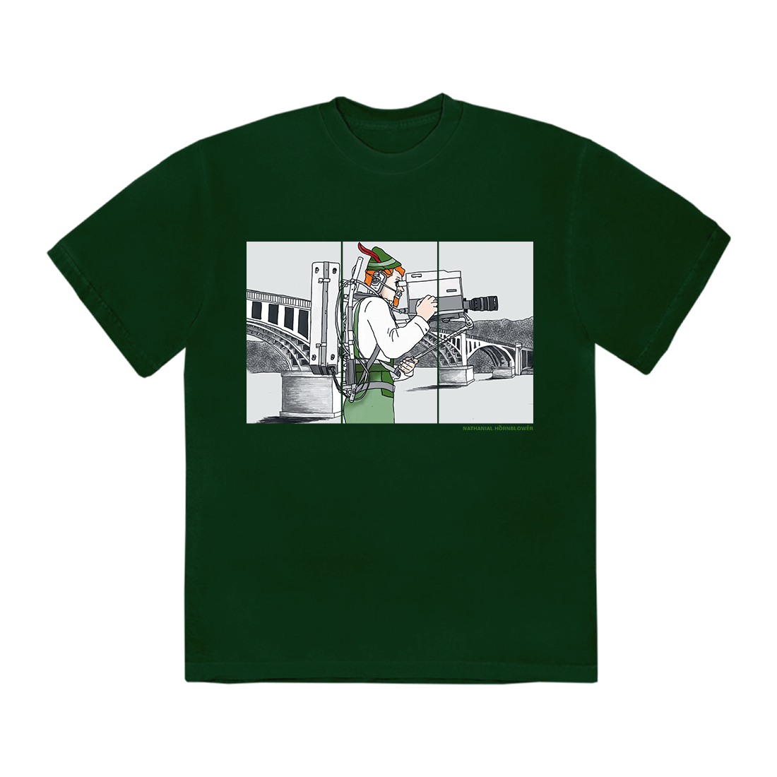 Beastie Boys - Nathanial Hornblower Green T-Shirt