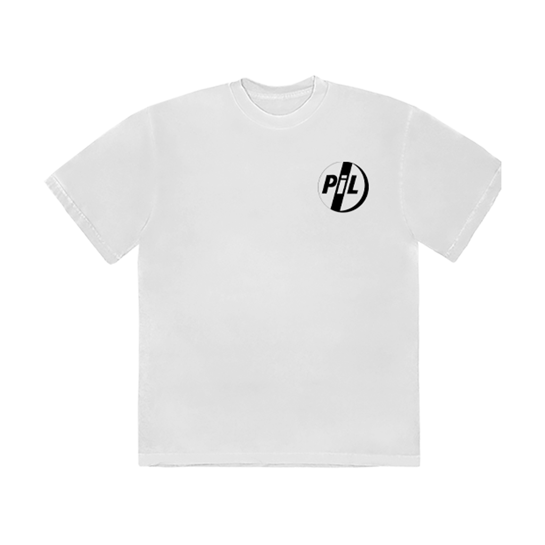 Public Image Ltd - White PiL Logo T-Shirt