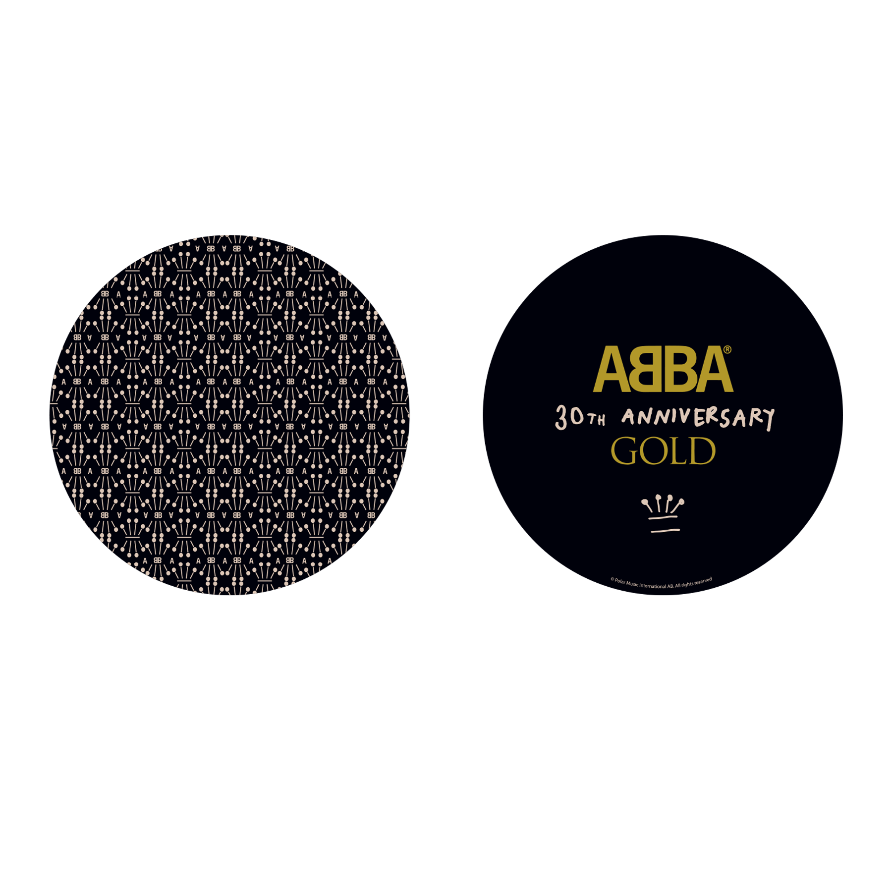 ABBA - Abba Gold Two Sided Slip Mat
