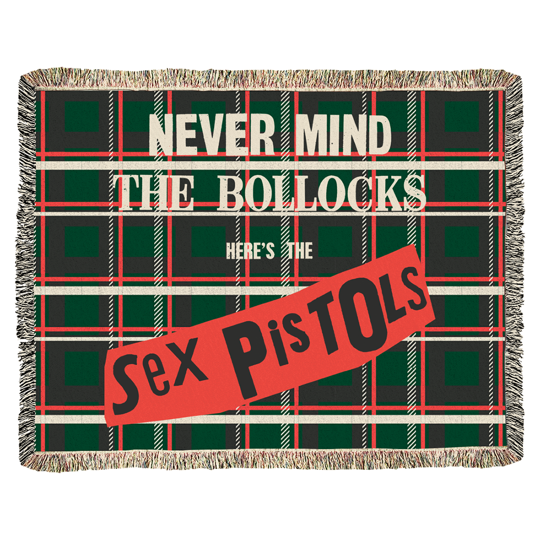 Sex Pistols - Sex Pistols Holiday Woven Blanket