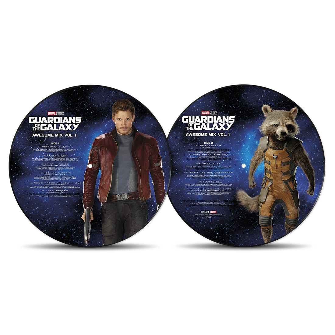 Guardians of The Galaxy - Awesome Mix Vol. 1+2: Limited Picture Disc Set