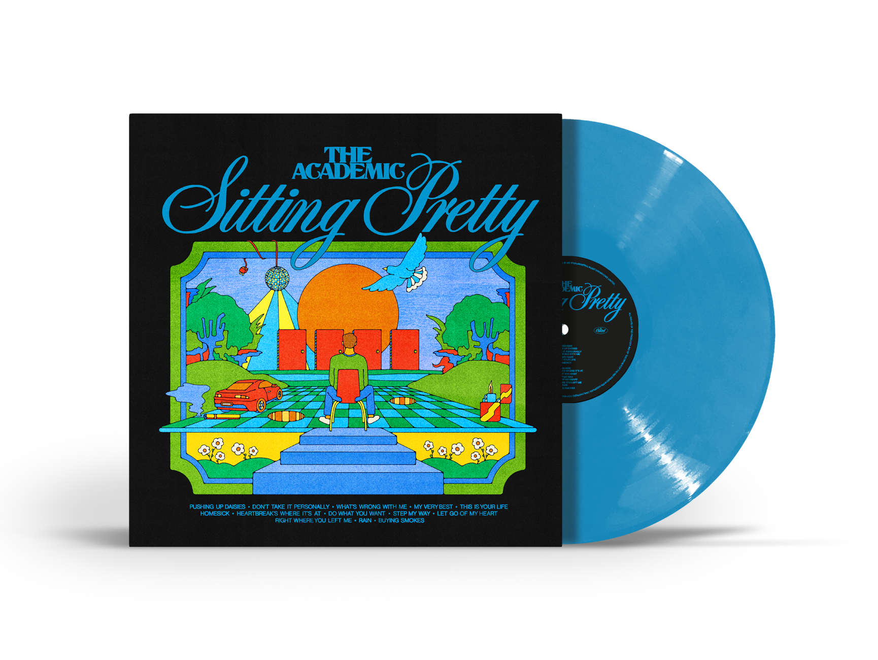 The Academic - Sitting Pretty: Blue Vinyl LP