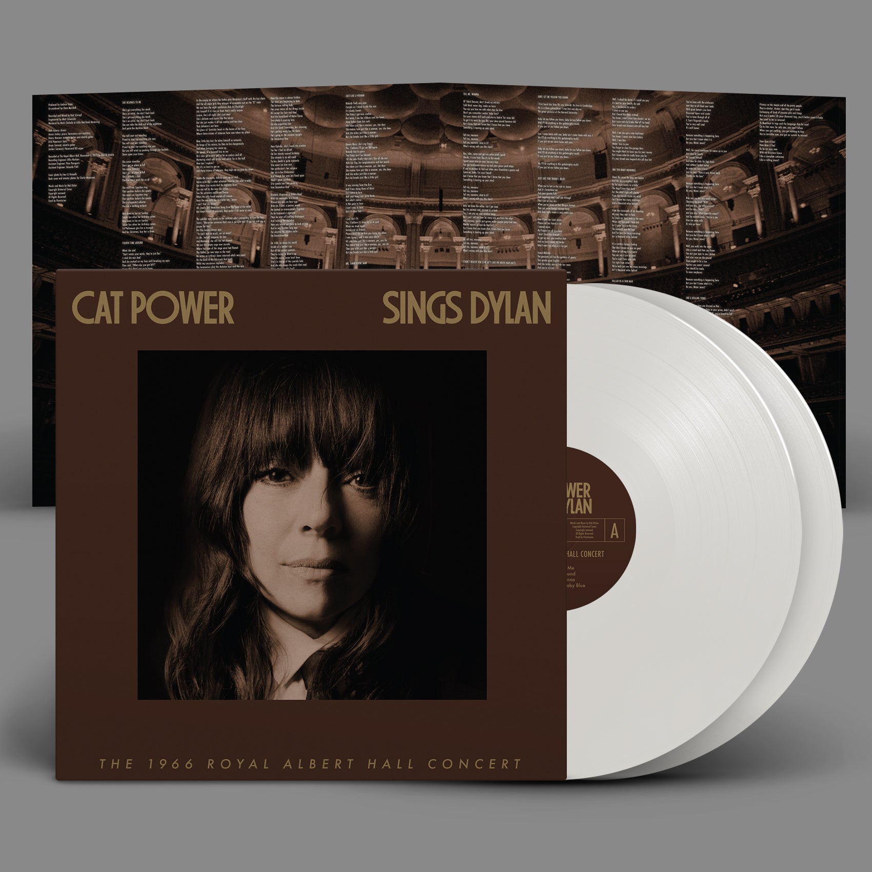 Cat Power - Cat Power Sings Dylan - The 1966 Royal Albert Hall Concert: Limited White Vinyl 2LP