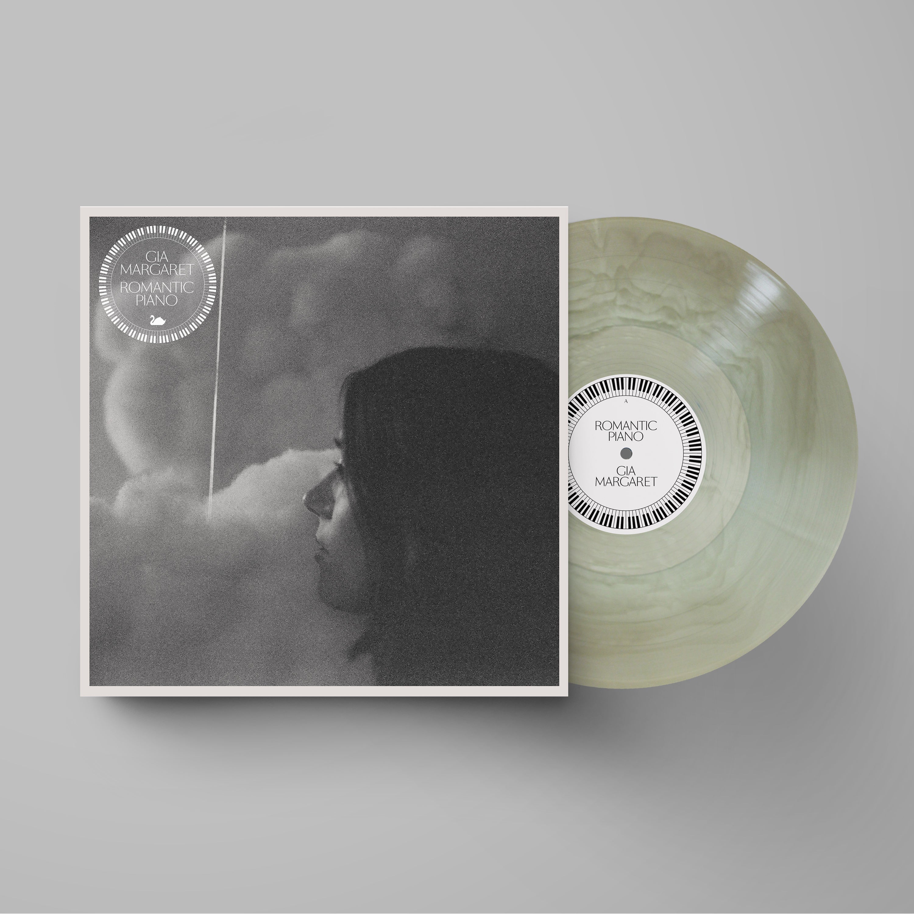 Romantic Piano: Limited Seaglass Wave Translucent Vinyl LP