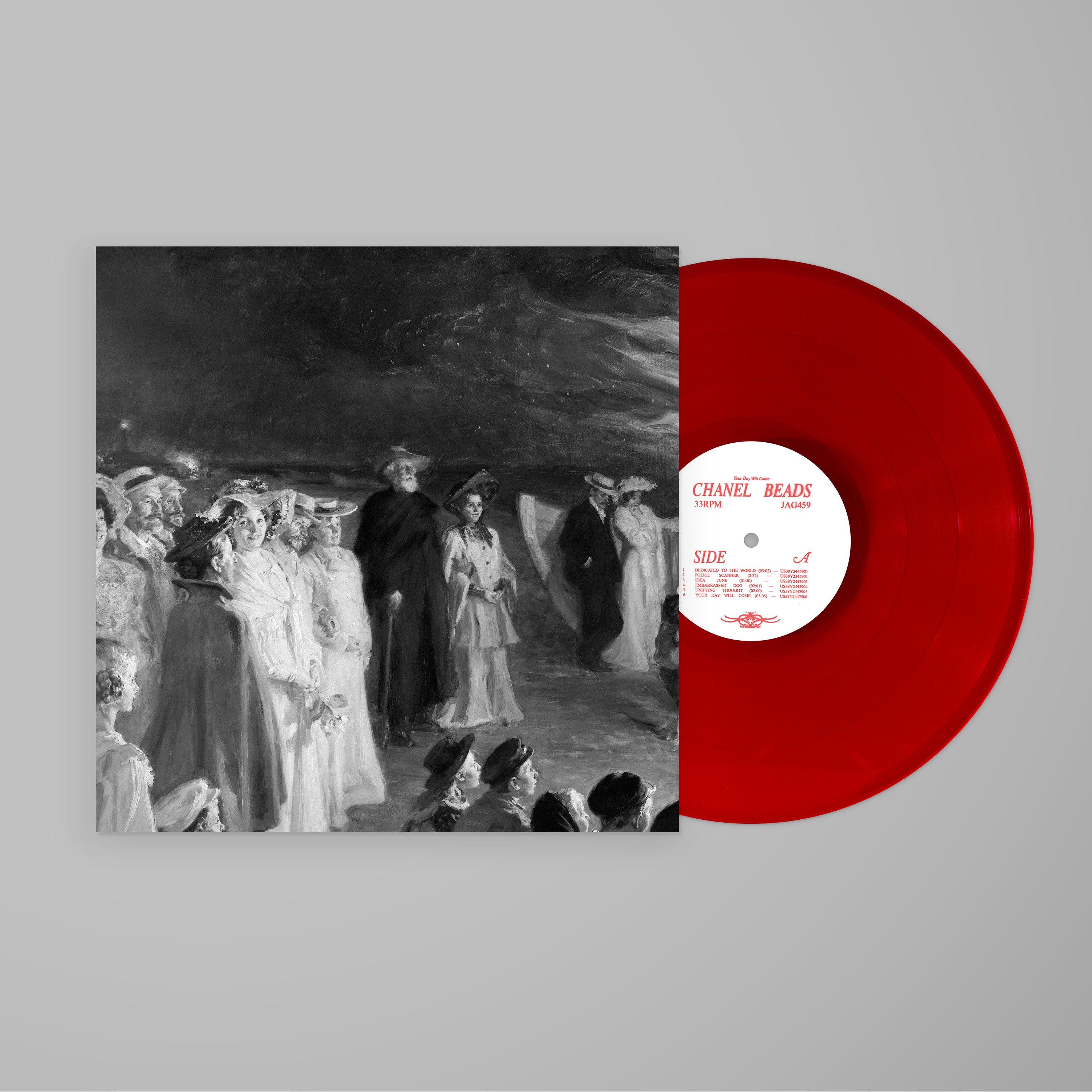 Chanel Beads - Your Day Will Come: Limited Opaque Red Vinyl LP