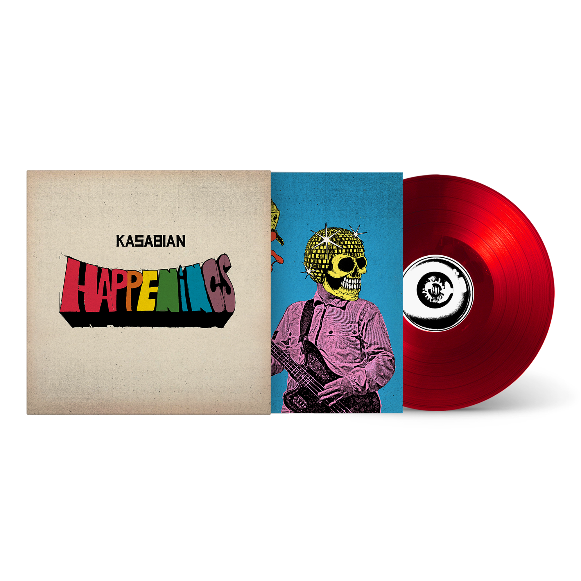 Kasabian - Happenings: Limited Red Vinyl LP