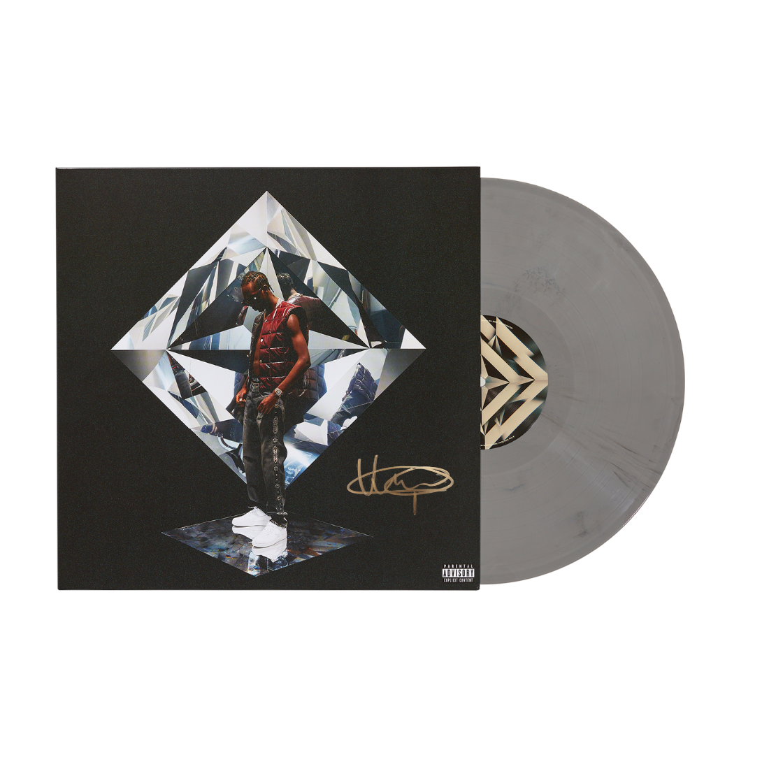 Blood Diamond: Signed Silver Vinyl LP + CD