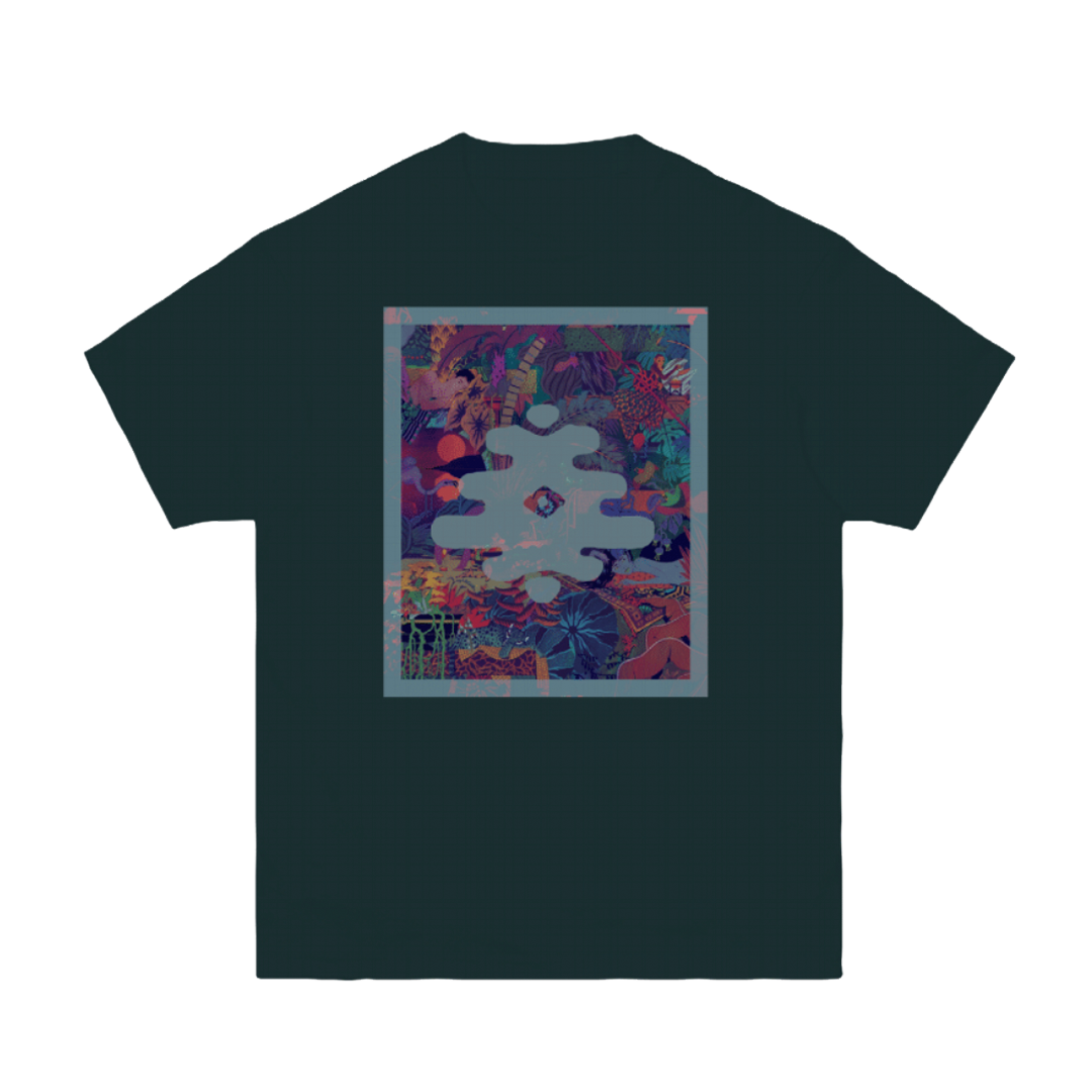 Glass Animals - Green Zaba Album T-Shirt with Foil