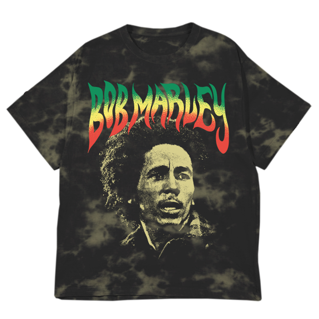 Bob Marley - Catch A Fire Tie Dye T-Shirt