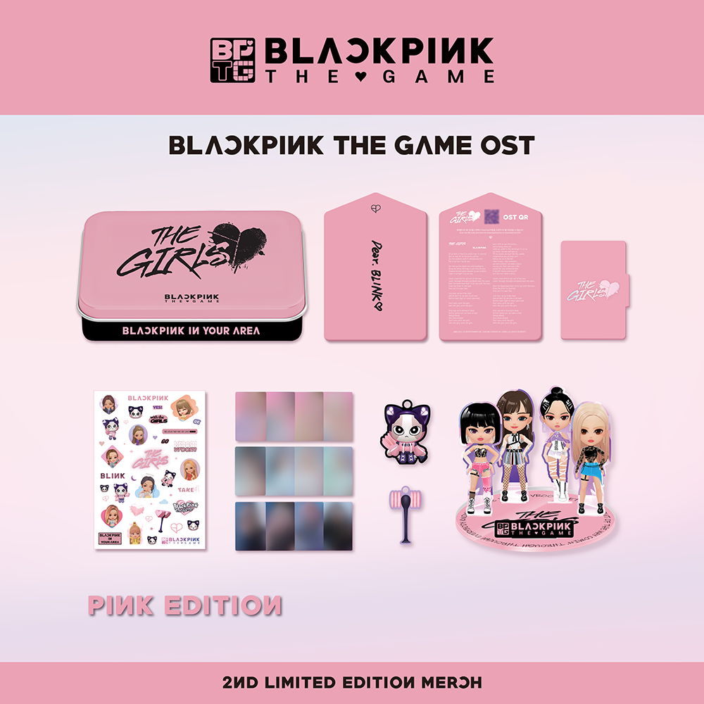 BLACKPINK - Blackpink The Game Ost Merch - Pink Edition