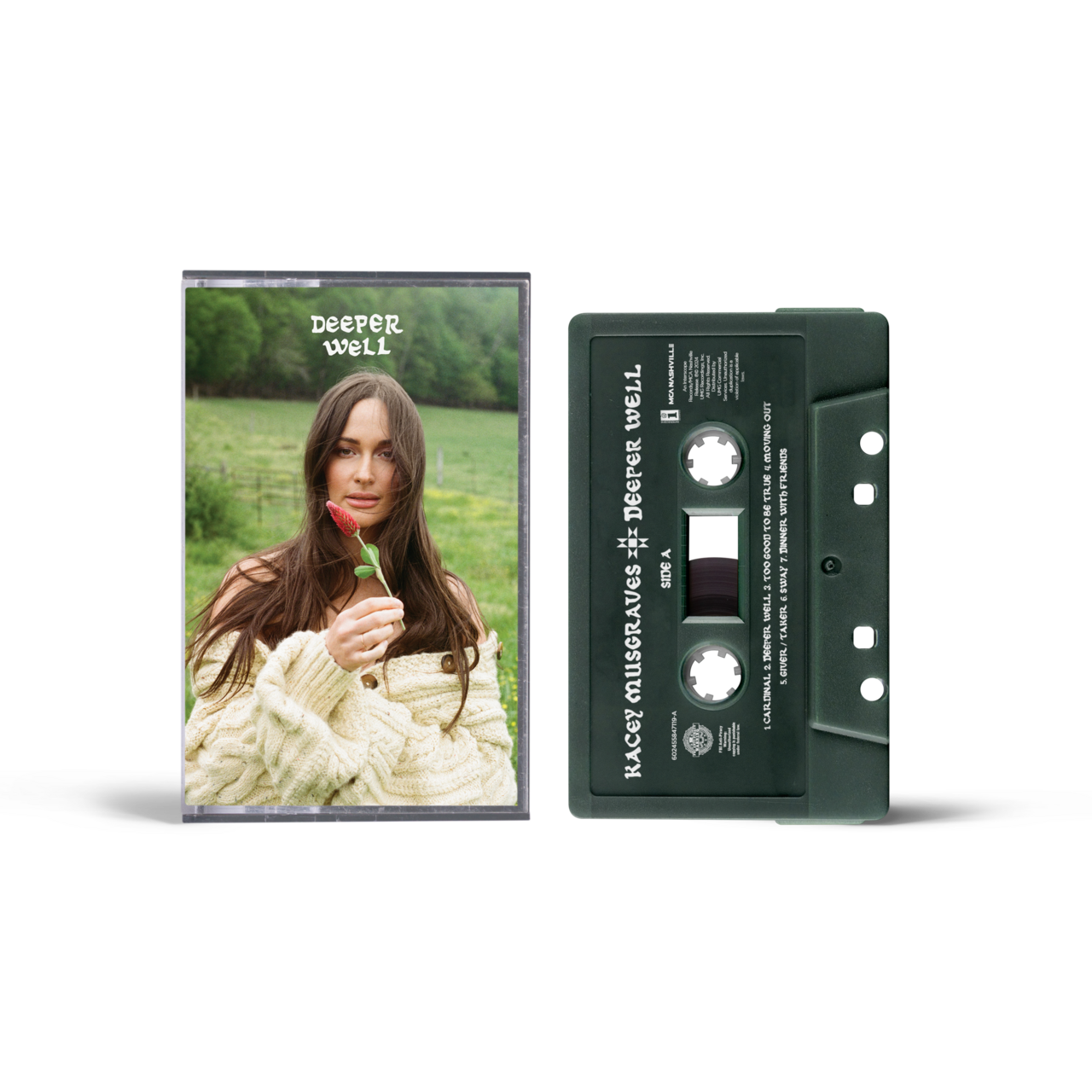 Deeper Well: CD, Green Cassette + Signed Art Card