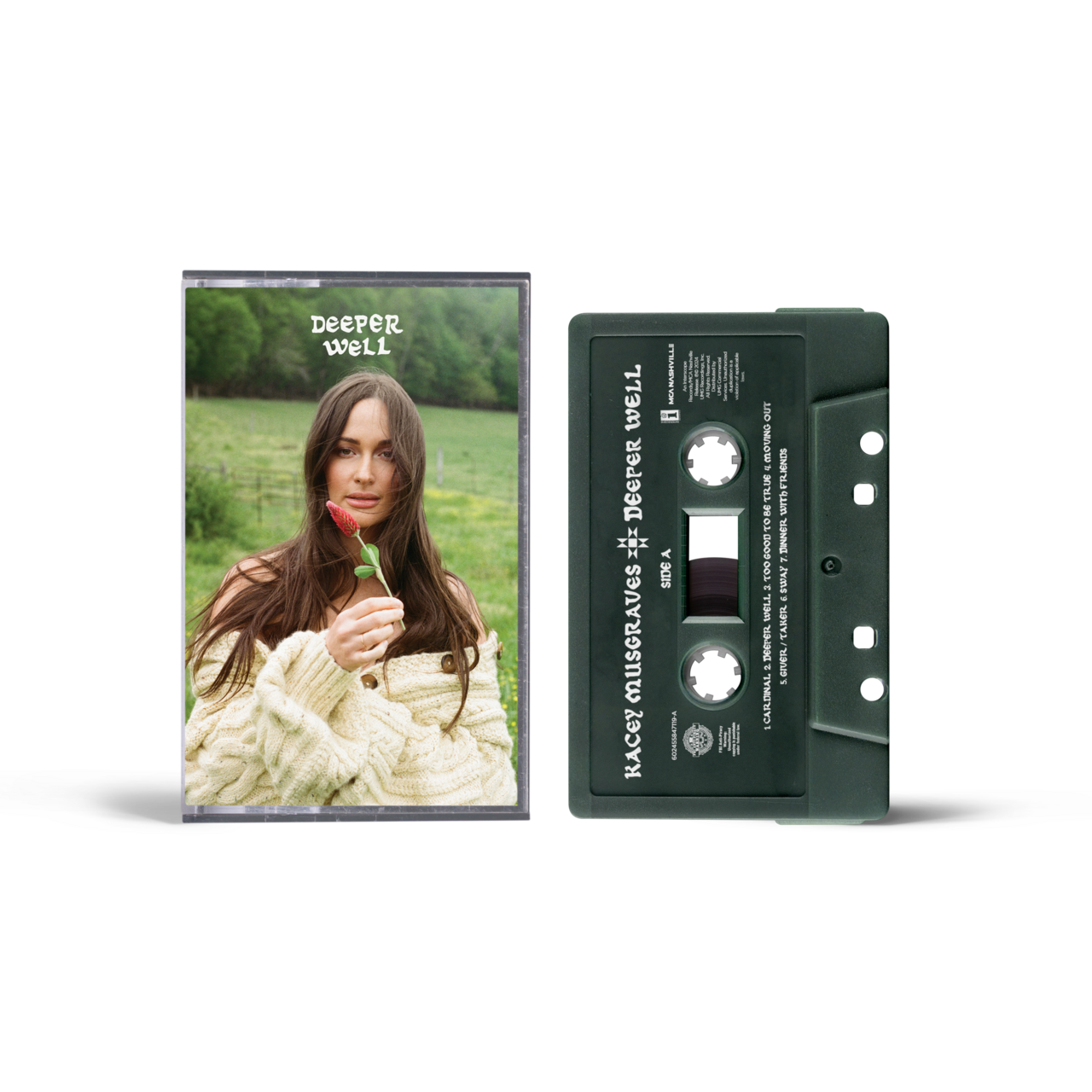 Deeper Well: Green Cassette + Signed Art Crd