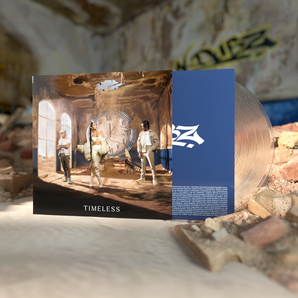 Timeless: Signed Transparent Clear Vinyl LP + Exclusive Graphic T-Shirt