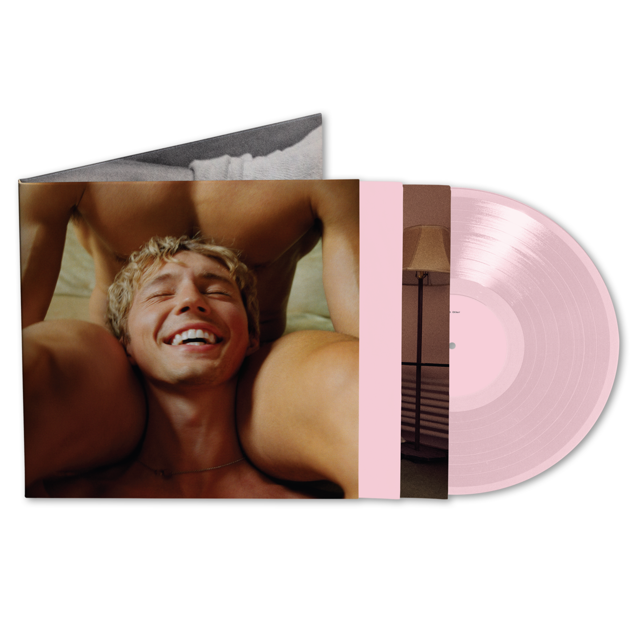 Something To Give Each Other: Exclusive Deluxe Pink Vinyl LP + Signed Postcard