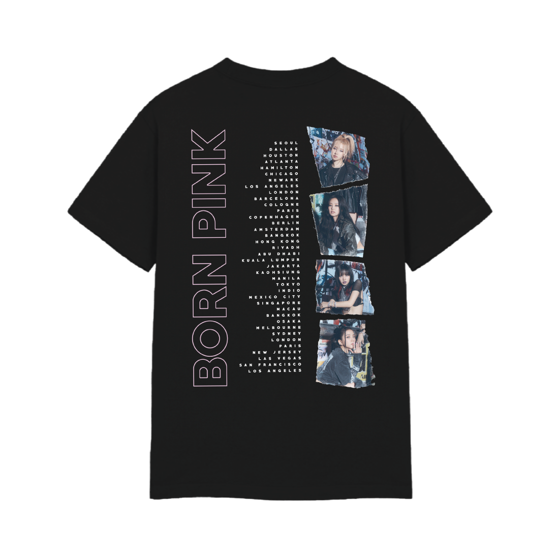 BLACKPINK - Torn Graffiti T-Shirt