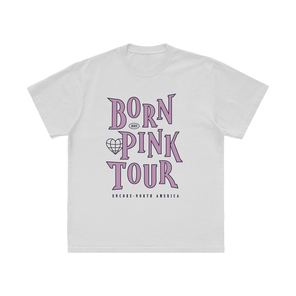 BLACKPINK - Born Pink Encore White T-Shirt - Recordstore