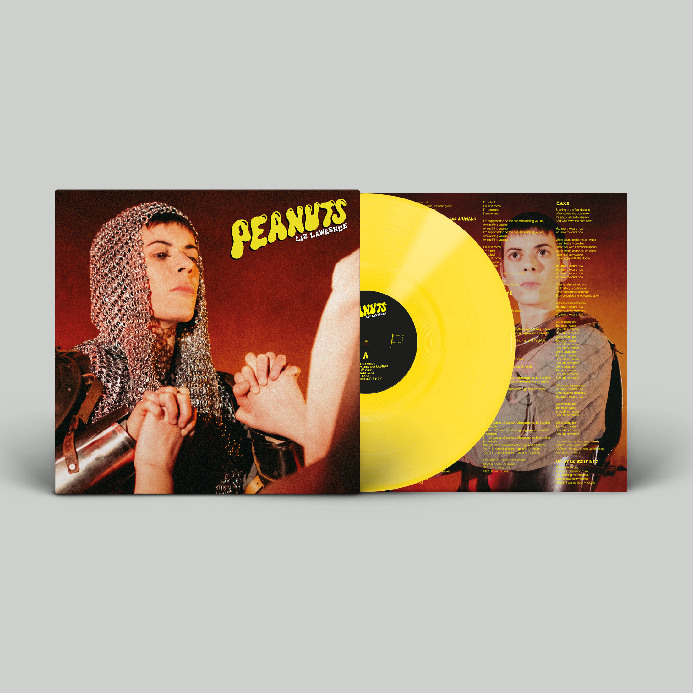 Liz Lawrence - Peanuts: Limited Yellow Vinyl LP