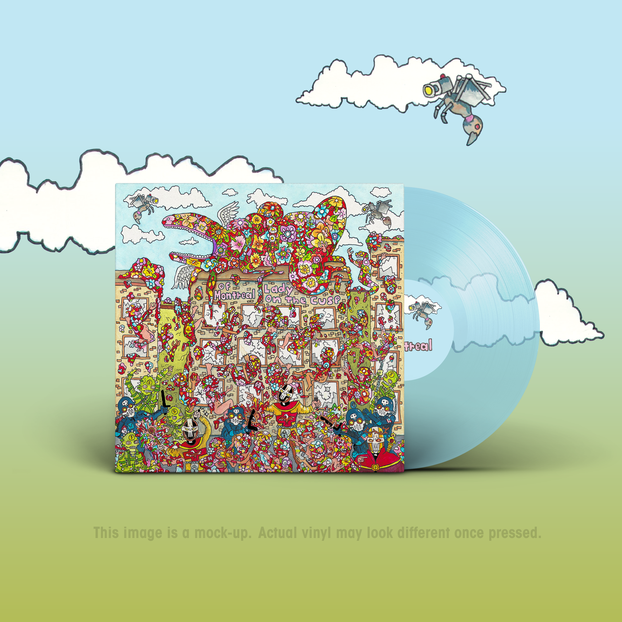 Of Montreal - Lady On The Cusp: 'Clear Sky' Blue Vinyl LP