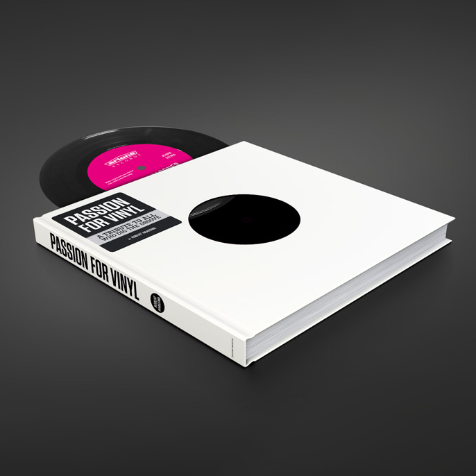 Robert Haagsma - Passion For Vinyl (Part I - A Tribute To All Who Dig The Groove): Hardback Book + 7" Vinyl