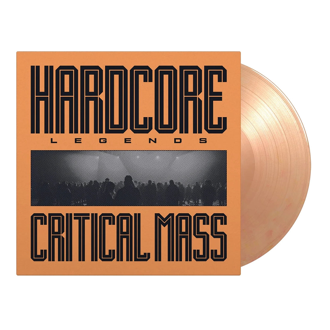 Critical Mass - Hardcore Legends: Limited Red, White & Yellow Marbled Vinyl LP