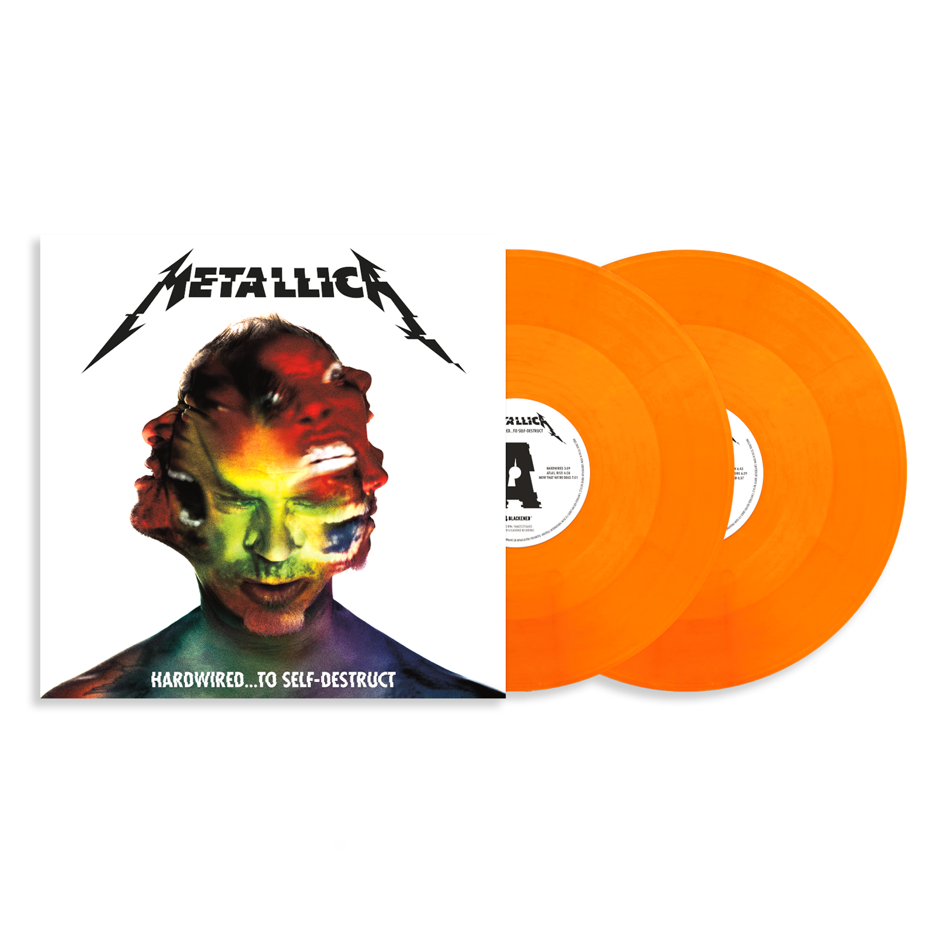 Metallica - Hardwired…To Self-Destruct: Limited ‘Flame Orange’ Vinyl 2LP
