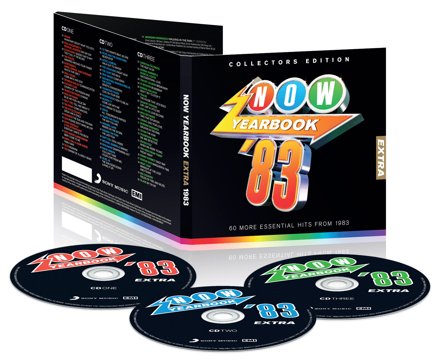 Various Artists - NOW – Yearbook Extra 1983 (3CD)