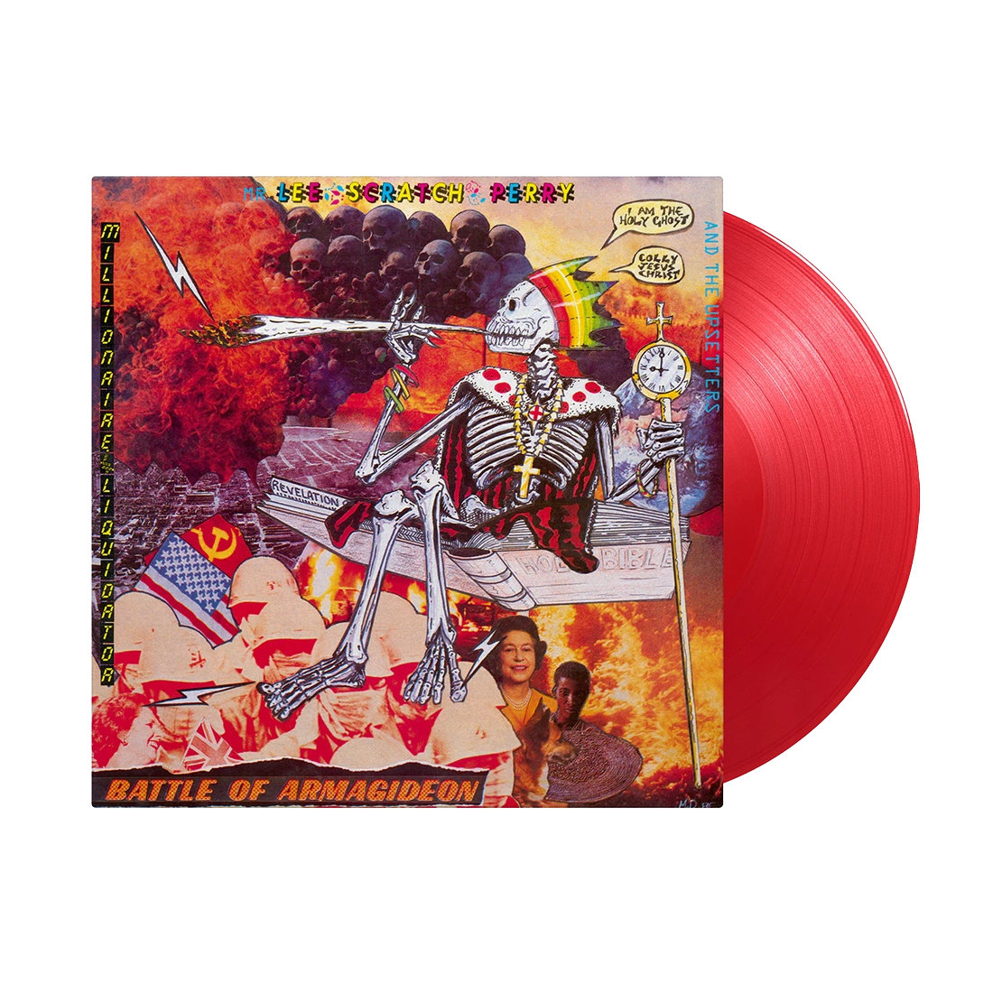 Lee -Scratch- Perry & The Upsetters - Battle Of Armagideon: Limited Red Vinyl LP